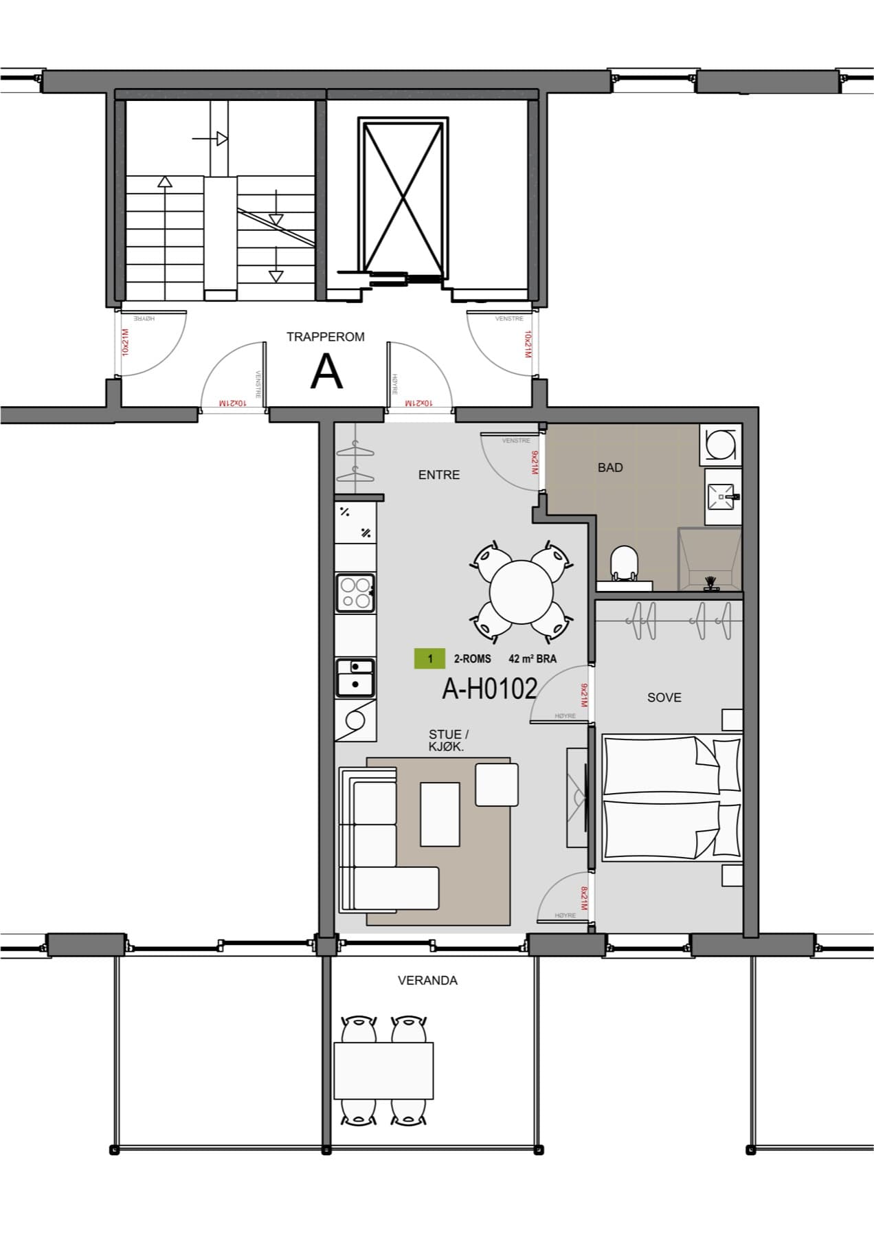 Planteikning for H0102